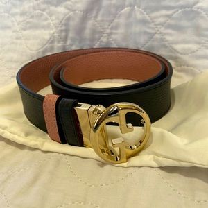 Authentic Gucci reversible belt